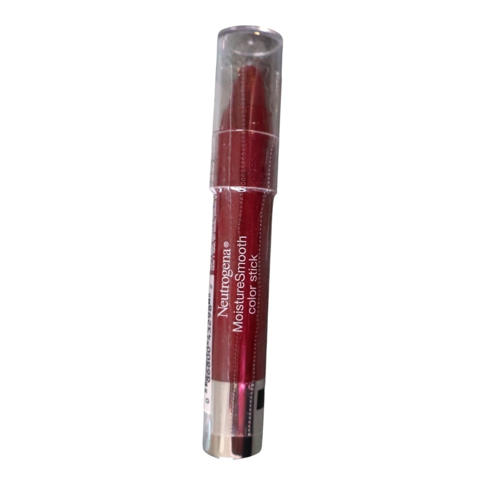 Neutrogena‎ MoistureSmooth Lip Color Stick Rich Raisin 80 Shea Butter Sealed